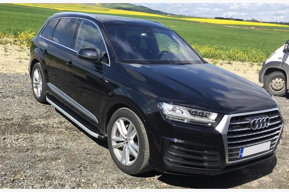 Audi Q7 2015–2026 Praguri Laterale Fullmond (2 buc, Aluminiu) Image