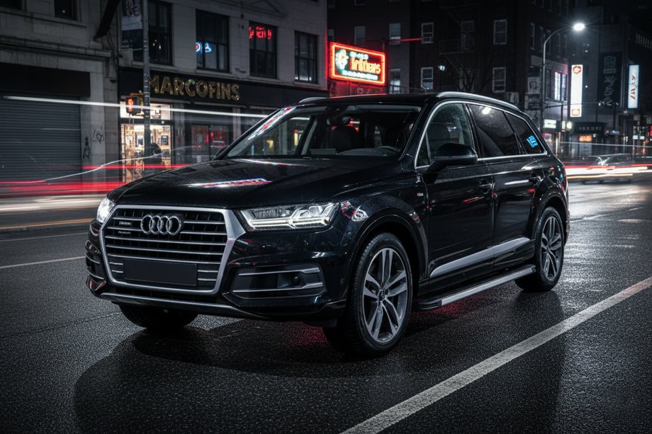 Audi Q7 2015–2026 Praguri Laterale Maya (2 buc, Aluminiu) Image