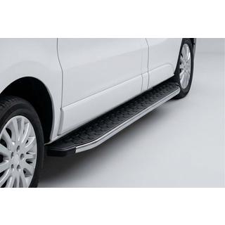 Praguri Laterale BlackLine (2 buc, Aluminiu) Fiat Talento 2016- foto 1