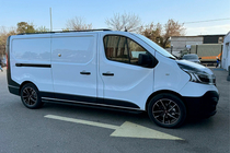 Opel Vivaro 2015-2019 Praguri Laterale Allmond Black (2 buc, Aluminiu) foto 2