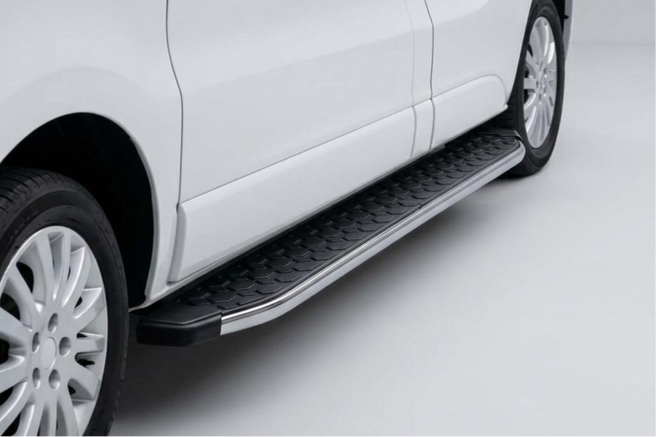 Opel Vivaro 2015-2019 Praguri Laterale BlackLine (2 buc, Aluminiu) Image
