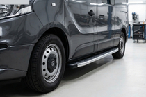 Renault Trafic 2015- Praguri Laterale Fullmond (2 buc, Aluminiu) foto 1