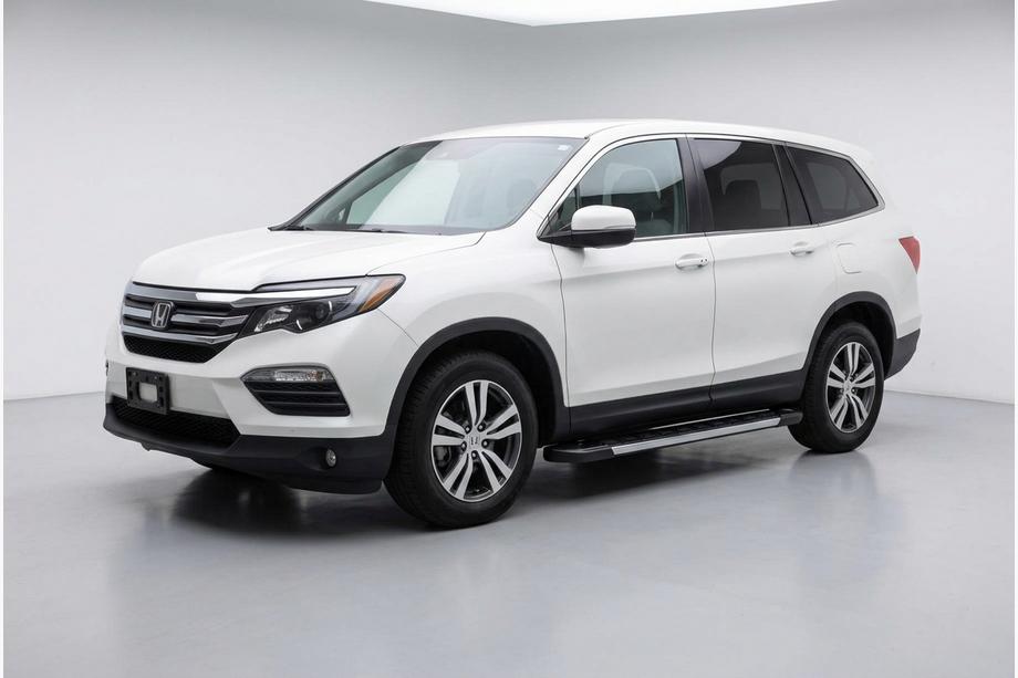 Honda Pilot 2015-2022 Praguri Laterale RedLine V1 (2 buc, Aluminiu) Image