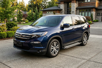 Honda Pilot 2015-2022 Praguri Laterale Rainbow (2 buc, Aluminiu) foto 1