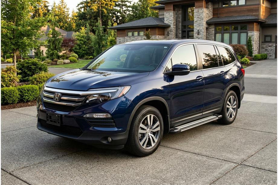 Honda Pilot 2015-2022 Praguri Laterale Rainbow (2 buc, Aluminiu) Image