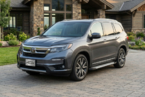 Honda Pilot 2015-2022 Praguri laterale Allmond Grey (2 buc, aluminiu) foto 1