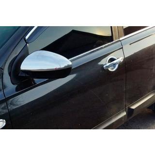 Capace oglinzi (2 buc, Otel Inoxidabil) Nissan Qashqai 2007-2010 foto 4