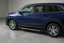 Honda Pilot 2015-2022 Praguri laterale Bosphorus Grey (2 buc, aluminiu) foto 1