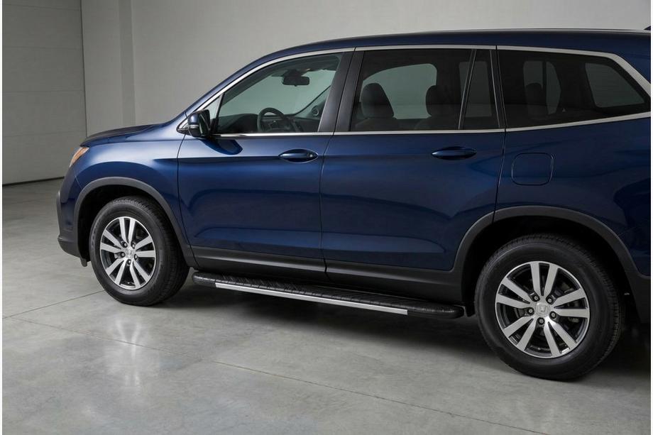 Honda Pilot 2015-2022 Praguri laterale Bosphorus Grey (2 buc, aluminiu) Image