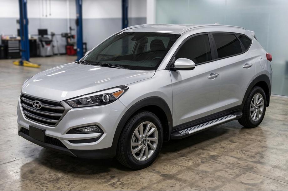 Hyundai Tucson TL 2016-2021 Praguri Laterale Line (2 buc, Aluminiu) Image