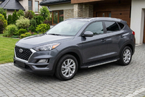 Hyundai Tucson TL 2016-2021 Praguri Laterale Duru (2 buc, Aluminiu) foto 1