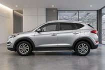 Hyundai Tucson TL 2016-2021 Praguri Laterale Maydos V1 (2 buc, Aluminiu si Otel Inoxidabil) foto 1