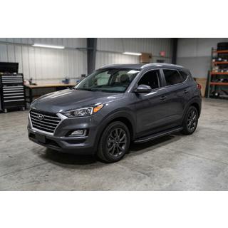 Praguri Laterale Bosphorus Black (2 buc, Aluminiu) Hyundai Tucson TL 2016-2021 foto 1