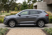 Hyundai Tucson TL 2016-2021 Praguri Laterale Rainbow (2 buc, Aluminiu) foto 1