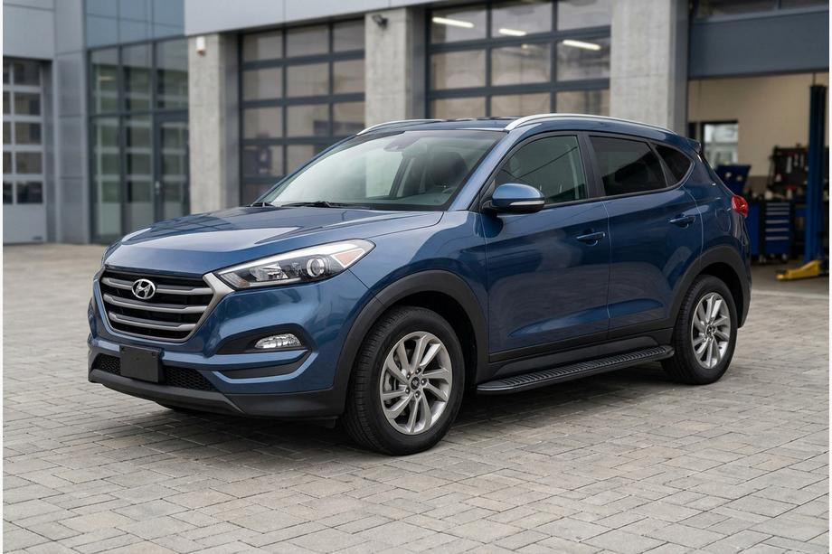 Hyundai Tucson TL 2016-2021 Praguri Laterale Tayga Black (2 buc, Aluminiu) Image
