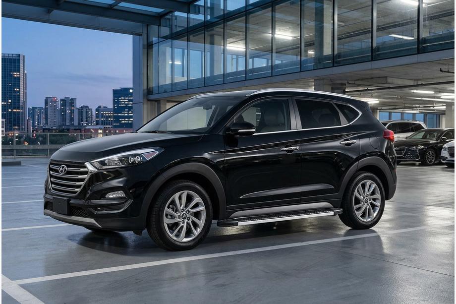 Hyundai Tucson TL 2016-2021 Praguri Laterale Maya (2 buc, Aluminiu) Image