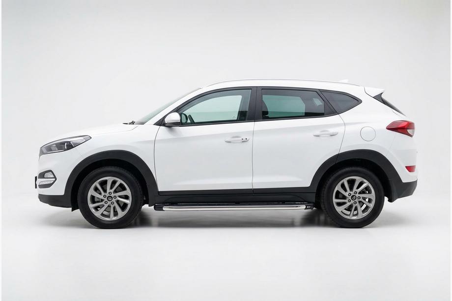 Hyundai Tucson TL 2016-2021 Praguri Laterale BlackLine (2 buc, Aluminiu) Image