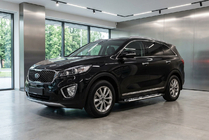 Kia Sorento III UM 2014-2020 Praguri Laterale Sunrise (2 buc, Aluminiu) foto 1
