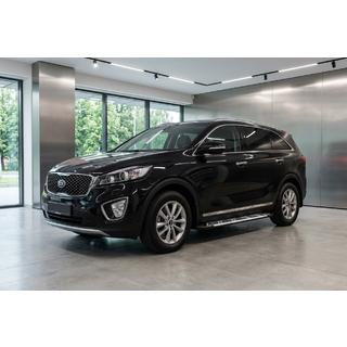 Praguri Laterale Sunrise (2 buc, Aluminiu) Kia Sorento III UM 2014-2020 foto 1