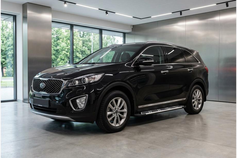 Kia Sorento III UM 2014-2020 Praguri Laterale Sunrise (2 buc, Aluminiu) Image