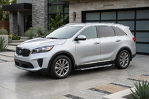 Kia Sorento III UM 2014-2020 Praguri Laterale RedLine V1 (2 buc, Aluminiu) foto 1