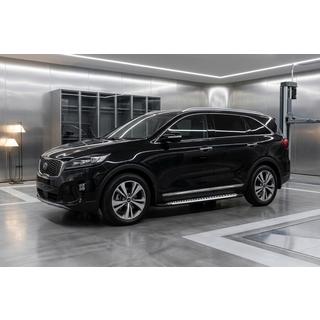 Praguri Laterale Line (2 buc, Aluminiu) Kia Sorento III UM 2014-2020 foto 1