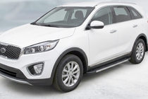 Kia Sorento III UM 2014-2020 Praguri Laterale Duru (2 buc, Aluminiu) foto 1