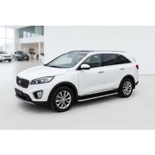 Praguri Laterale Maydos V1 (2 buc, Aluminiu si Otel Inoxidabil) Kia Sorento III UM 2014-2020 foto 1