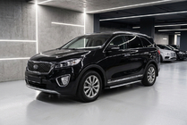 Kia Sorento III UM 2014-2020 Praguri laterale Bosphorus Grey (2 buc, aluminiu) foto 1