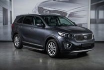 Kia Sorento III UM 2014-2020 Praguri Laterale BlackLine (2 buc, Aluminiu) foto 1