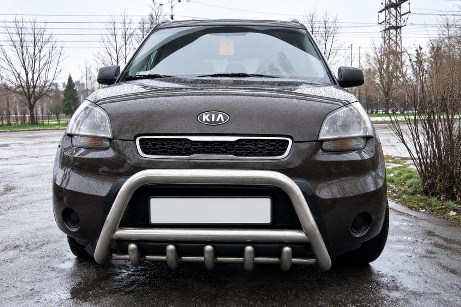 Kia Soul II 2013-2018 Bull Bar (Inox) Image