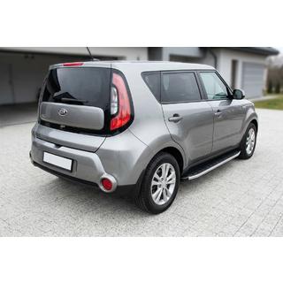Praguri Laterale Fullmond (2 buc, aluminiu) Kia Soul II 2013-2018 foto 1