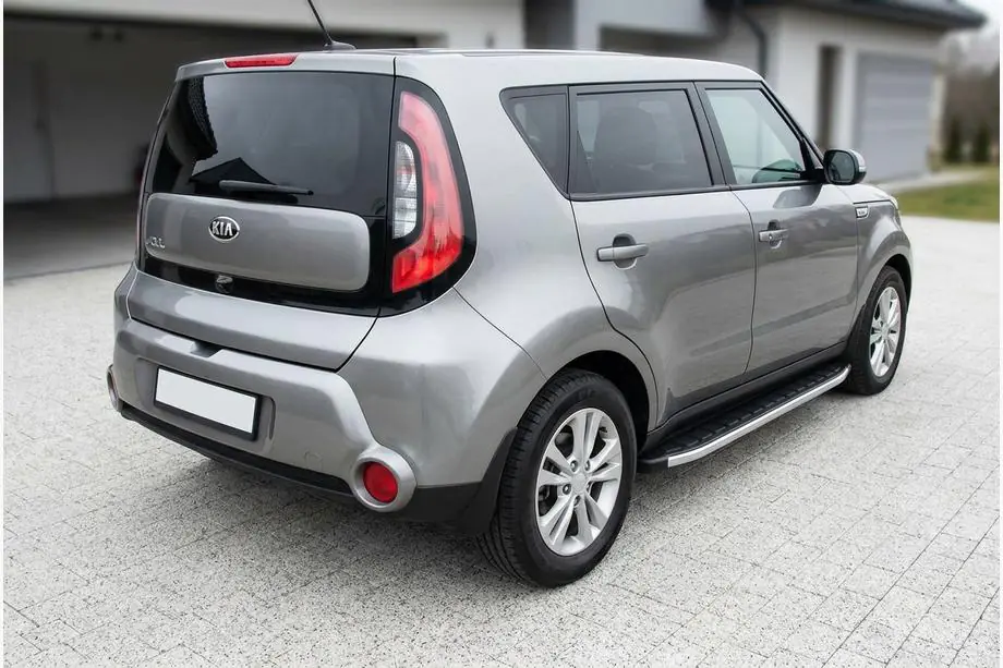 Kia Soul II 2013-2018 Praguri Laterale Fullmond (2 buc, aluminiu) Image