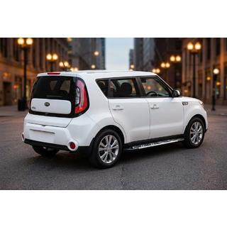 Praguri Laterale Sunrise (2 buc, Aluminiu) Kia Soul II 2013-2018 foto 1