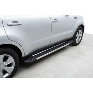 Praguri Laterale RedLine V1 (2 buc, Aluminiu) Kia Soul II 2013-2018 foto 1