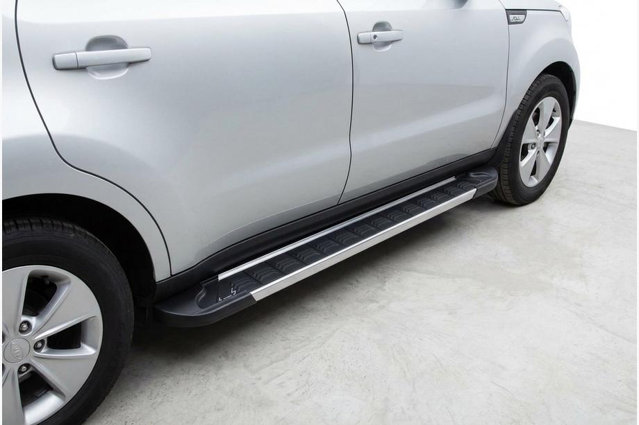 Kia Soul II 2013-2018 Praguri Laterale RedLine V1 (2 buc, Aluminiu) Image