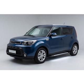 Praguri Laterale Line (2 buc, Aluminiu) Kia Soul II 2013-2018 foto 1