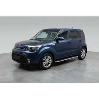 Praguri Laterale Maydos V1 (2 buc, Aluminiu si Otel Inoxidabil) Kia Soul II 2013-2018 foto 1