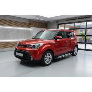 Praguri Laterale Rainbow (2 buc, Aluminiu) Kia Soul II 2013-2018 foto 1