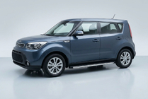 Kia Soul II 2013-2018 Praguri Laterale BlackLine (2 buc, Aluminiu) foto 1