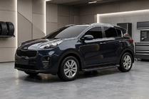 Kia Sportage 2015-2021 Praguri Laterale Allmond Black (2 buc, Aluminiu) foto 1