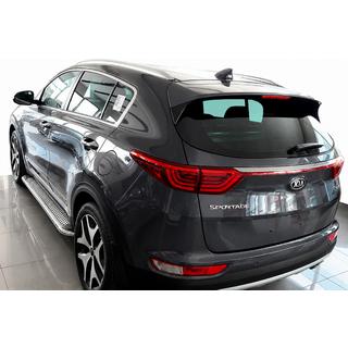 Praguri Laterale Maydos V2 (2 buc, Aluminiu si Otel Inoxidabil) Kia Sportage 2015-2021 foto 1