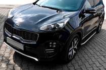 Kia Sportage 2015-2021 Praguri Laterale BlackLine (2 buc, Aluminiu) foto 1