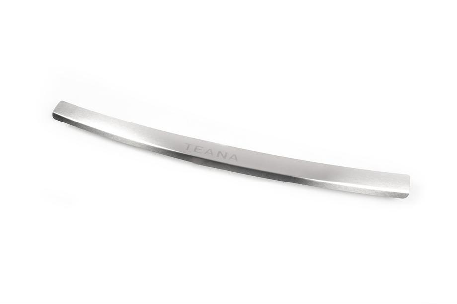 Nissan Teana 2008-2013 Protectie bara spate cu margine NataNika (inox) Foto 2