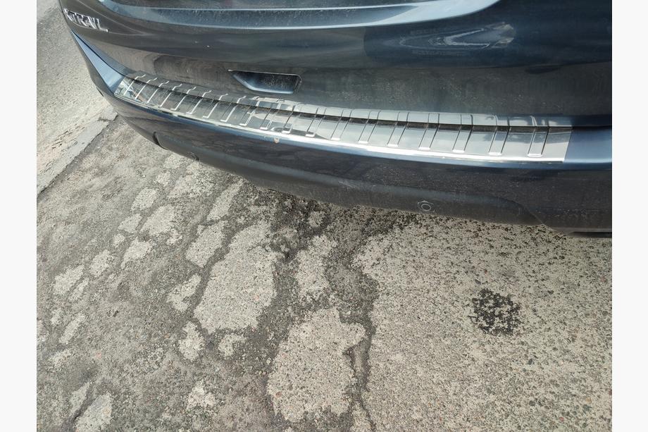 Nissan X-trail T32/Rogue 2014-2021 Protectie bara spate Carmos (inox) Foto 1