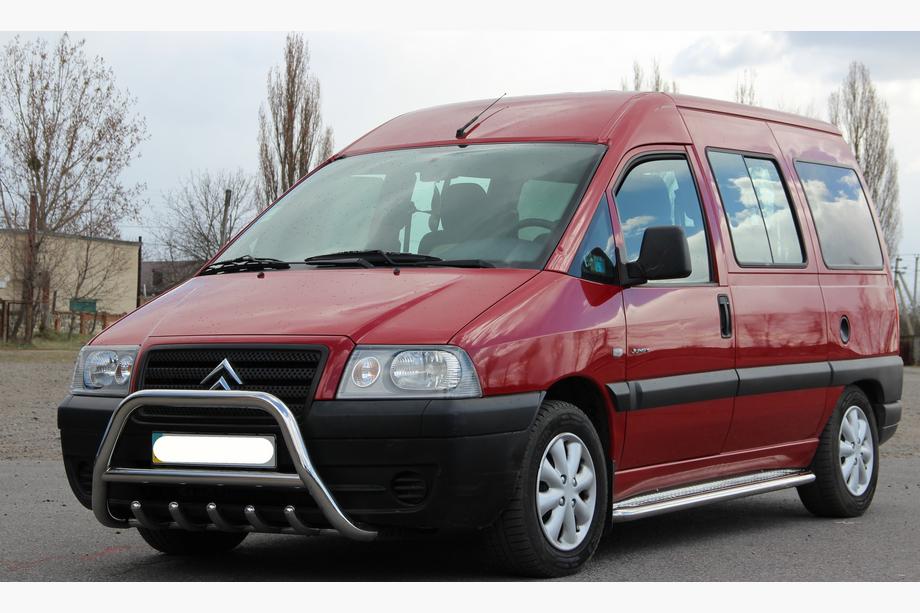 Citroen Jumpy 1996-2007 Bullbar WT003 (Inox) d51, fara inscriptie Foto 3