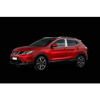 Capace Cromate Stalpi Usa (4 buc, Inox) Nissan Qashqai 2014-2021 foto 3