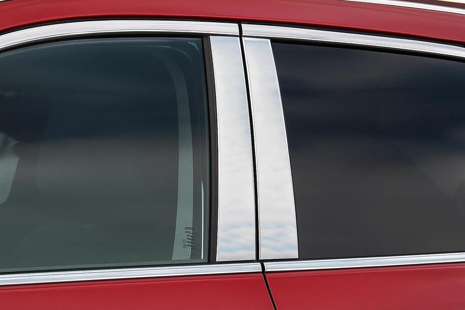 Nissan Qashqai 2014-2021 Capace Cromate Stalpi Usa (4 buc, Inox) Image