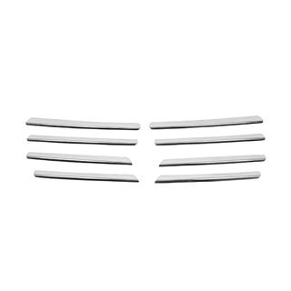 Capace Grila 2001-2007 (8 buc, Inox) Opel Vivaro 2001–2015 foto 3