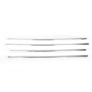 Ornamente geamuri inox (4 buc) Skoda Superb 2009-2015 foto 3